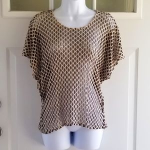 NWOT Chico’s Easywear Mesh Knit Top - Sz S